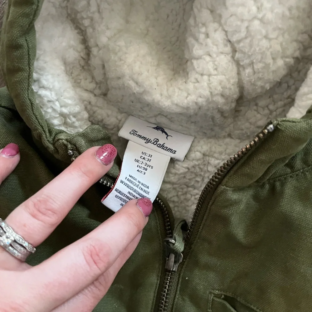 Tommy Bahamma kids duck canvas coat